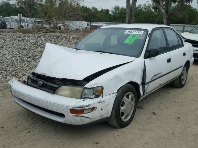 JT2AE09B6S0091183 - 1995 TOYOTA COROLLA LE WHITE photo 2