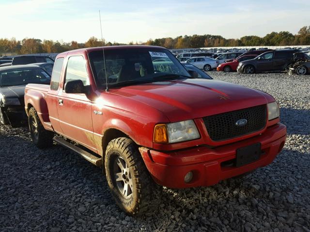 1FTZR45E12TA09686 - 2002 FORD RANGER RED photo 1