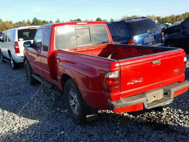 1FTZR45E12TA09686 - 2002 FORD RANGER RED photo 3