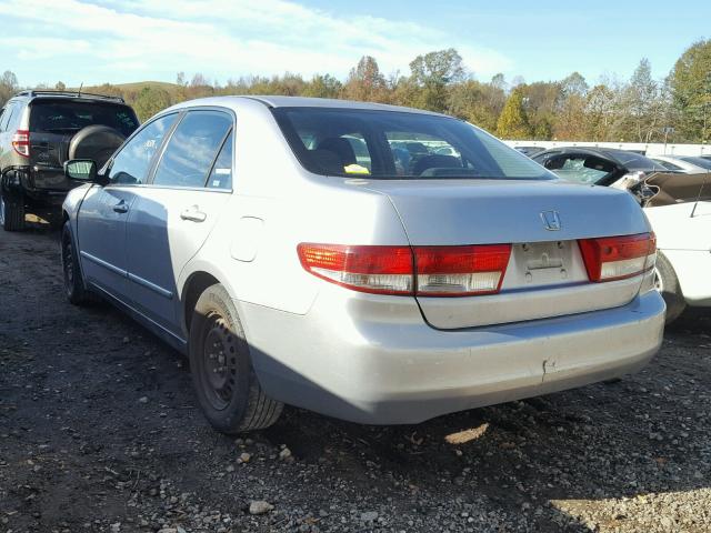 1HGCM56394A057850 - 2004 HONDA ACCORD LX SILVER photo 3