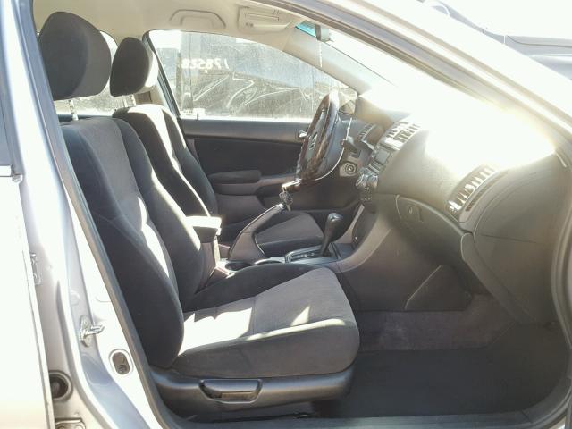 1HGCM56394A057850 - 2004 HONDA ACCORD LX SILVER photo 5