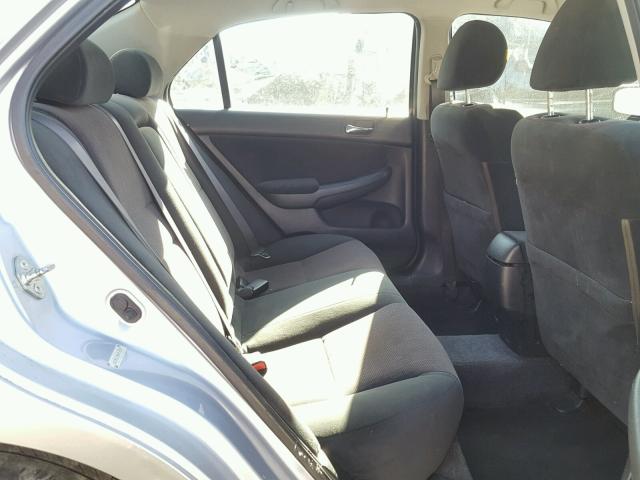 1HGCM56394A057850 - 2004 HONDA ACCORD LX SILVER photo 6