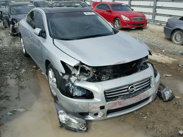 1N4AA5AP7CC850369 - 2012 NISSAN MAXIMA S SILVER photo 1