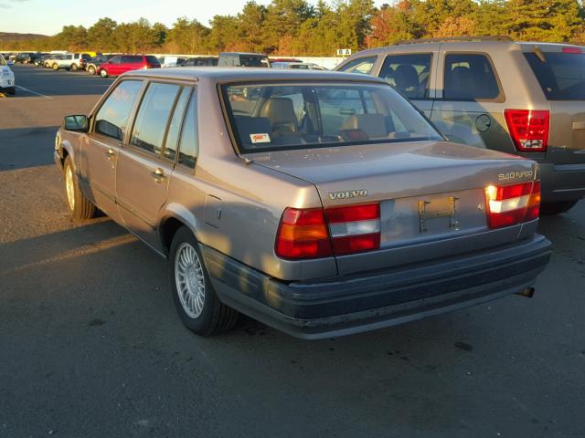 YV1JS8714N1079342 - 1992 VOLVO 940 BASE SILVER photo 3