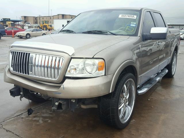 5LTPW165X6FJ06707 - 2006 LINCOLN MARK LT BROWN photo 2