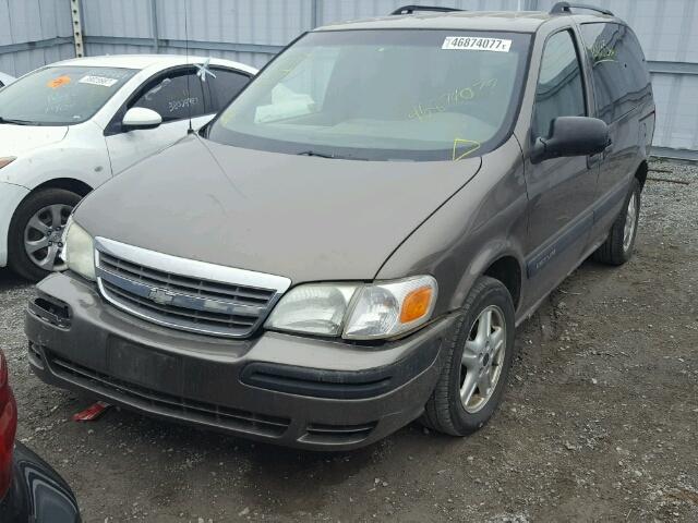 1GNDU03E34D234202 - 2004 CHEVROLET VENTURE BROWN photo 2