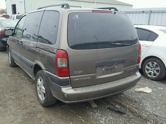 1GNDU03E34D234202 - 2004 CHEVROLET VENTURE BROWN photo 3