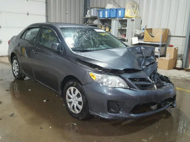 2T1BU4EE1BC679228 - 2011 TOYOTA COROLLA BA GRAY photo 1