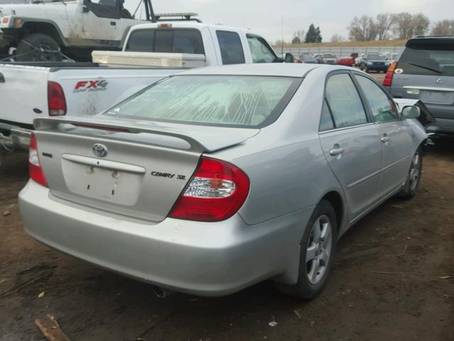 4T1BE32K84U822338 - 2004 TOYOTA CAMRY LE SILVER photo 4