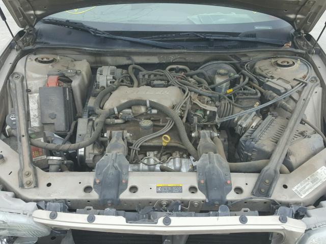 2G4WS52J321172114 - 2002 BUICK CENTURY CU TAN photo 7