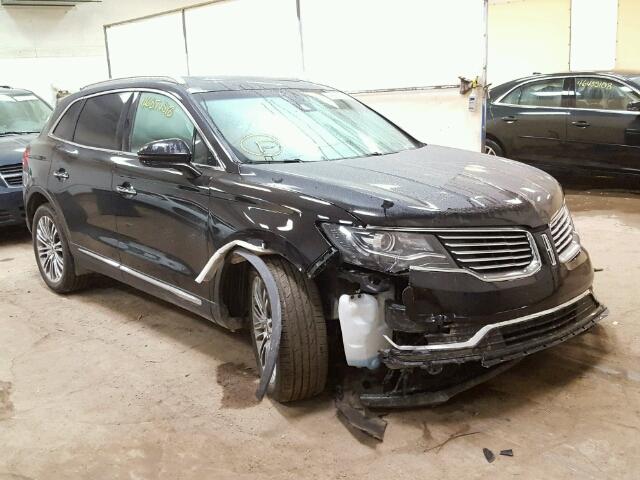 2LMTJ8LR6GBL82207 - 2016 LINCOLN MKX RESERV BLACK photo 1