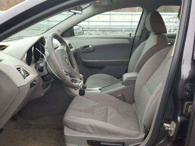 1G1ZA5EU2CF396309 - 2012 CHEVROLET MALIBU LS ნაცრისფერი ფოტო 5