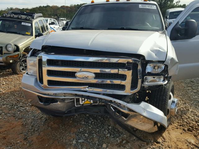 1FTWW33P85EB06578 - 2005 FORD F350 SUPER SILVER photo 9