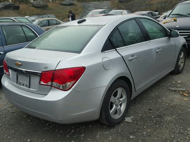 1G1PE5SB3G7193945 - 2016 CHEVROLET CRUZE LIMI GRAY photo 4