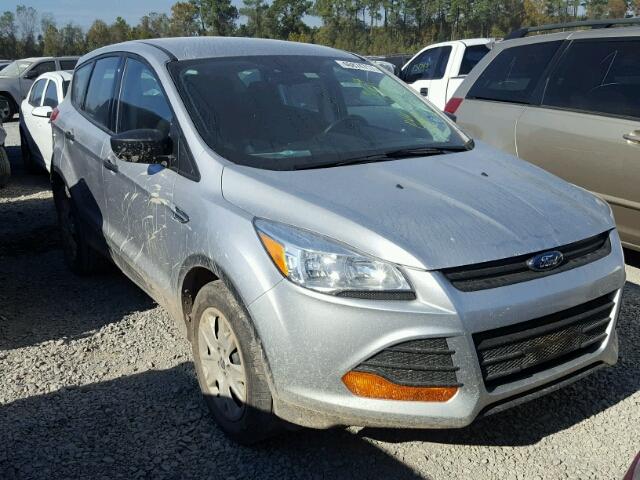 1FMCU0F79GUB36468 - 2016 FORD ESCAPE S SILVER photo 1