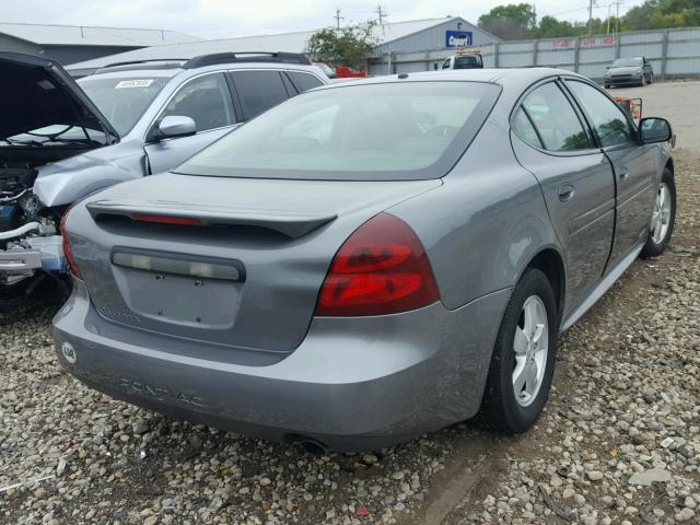 2G2WP552371232088 - 2007 PONTIAC GRAND PRIX GRAY photo 4