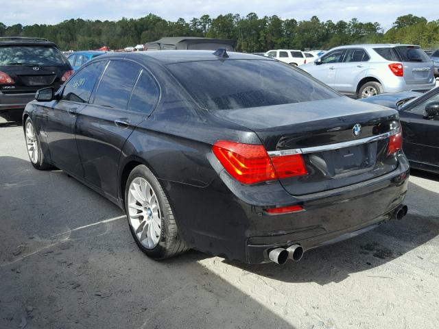 WBAKA8C56CCY37427 - 2012 BMW 750I BLACK photo 3