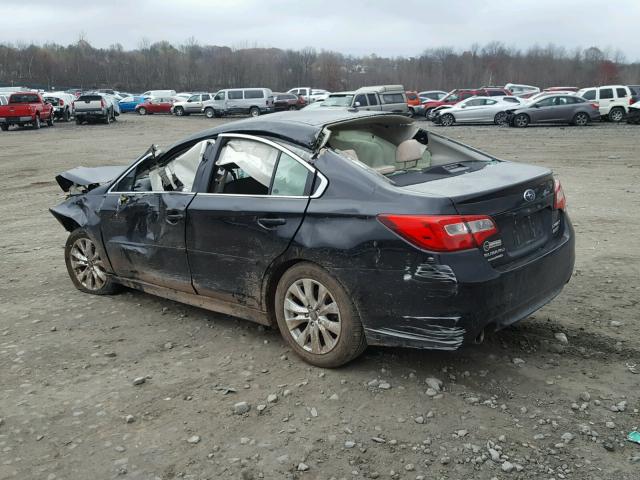 4S3BNAC69F3066294 - 2015 SUBARU LEGACY 2.5 BLACK photo 3