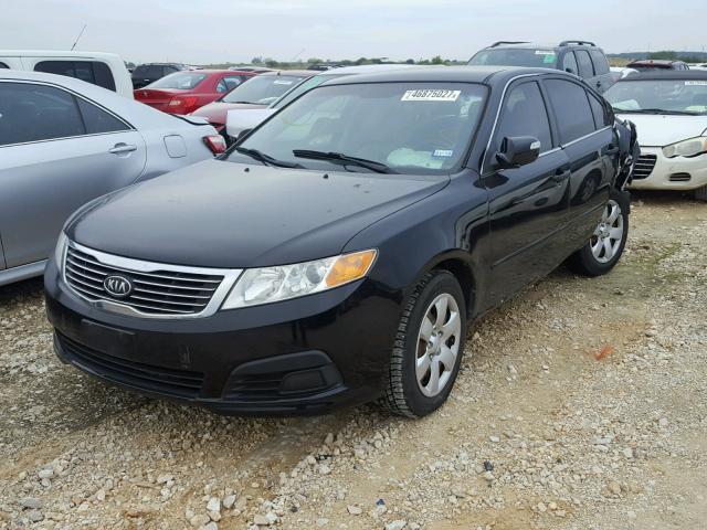 KNAGG4A84A5431481 - 2010 KIA OPTIMA LX BLACK photo 2