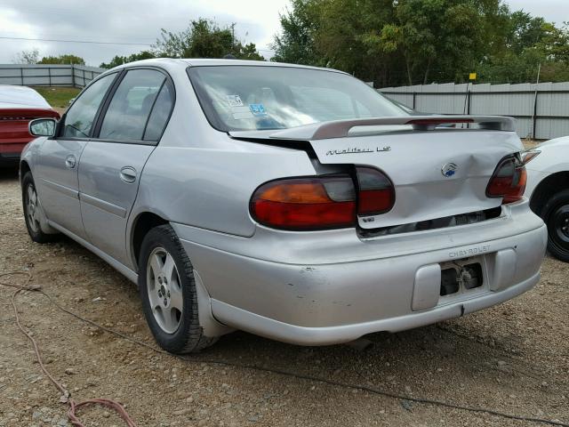 1G1NE52J72M662284 - 2002 CHEVROLET MALIBU LS Gümüş foto 3