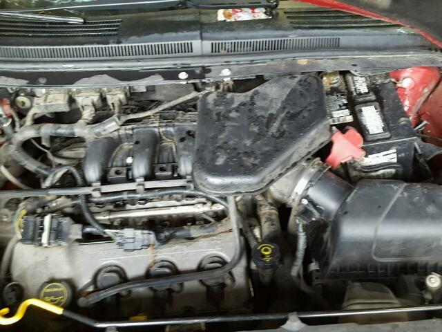 2FMDK39C77BB18660 - 2007 FORD EDGE RED photo 7