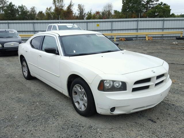 2B3KA43R36H310009 - 2006 DODGE CHARGER WHITE photo 1