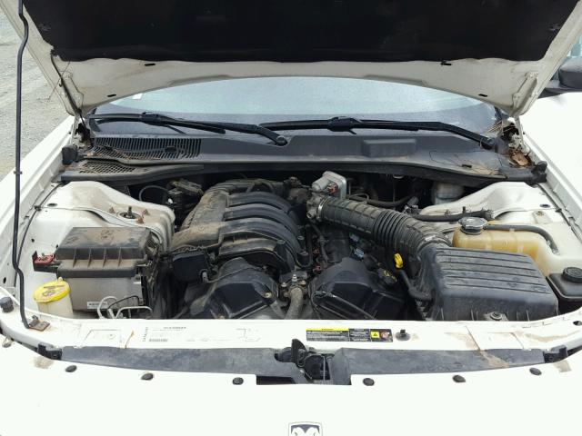 2B3KA43R36H310009 - 2006 DODGE CHARGER WHITE photo 7