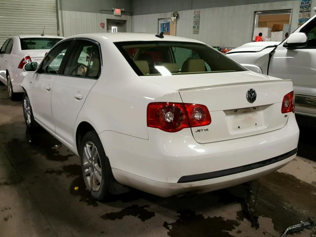 3VWCT71K96M058642 - 2006 VOLKSWAGEN JETTA TDI WHITE photo 3