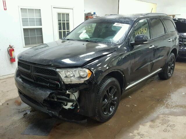 1C4RDJDG8DC682431 - 2013 DODGE DURANGO CR BLACK photo 2