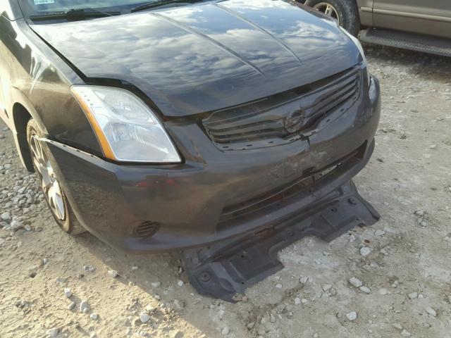 3N1AB6AP5BL671461 - 2011 NISSAN SENTRA 2.0 BLACK photo 9