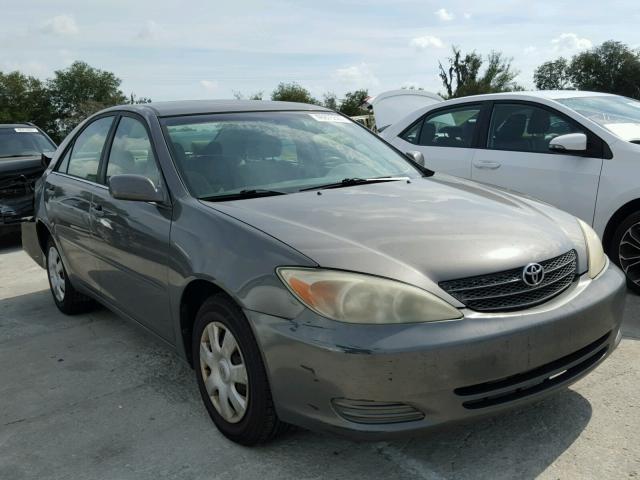 4T1BE32K73U711276 - 2003 TOYOTA CAMRY LE CHARCOAL photo 1
