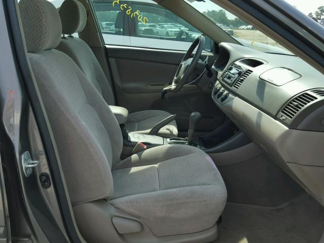 4T1BE32K73U711276 - 2003 TOYOTA CAMRY LE CHARCOAL photo 5