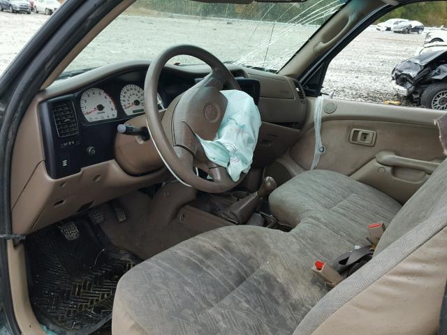 5TEPM62N51Z722788 - 2001 TOYOTA TACOMA GREEN photo 5