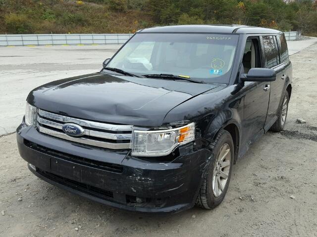 2FMEK62C29BB02014 - 2009 FORD FLEX SEL BLACK photo 2