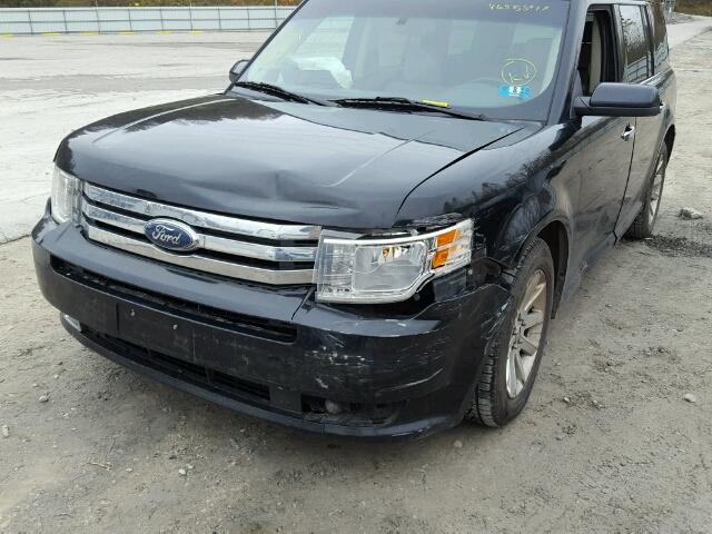 2FMEK62C29BB02014 - 2009 FORD FLEX SEL BLACK photo 9