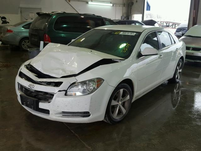 1G1ZC5E1XBF266504 - 2011 CHEVROLET MALIBU 1LT თეთრი ფოტო 2