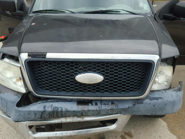 1FTRW12W97FB11621 - 2007 FORD F150 SUPER CHARCOAL photo 7