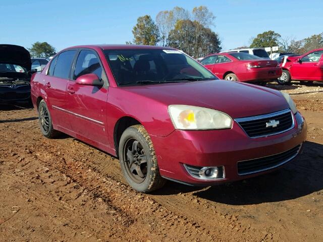 1G1ZT53836F241675 - 2006 CHEVROLET MALIBU LT Bordo foto 1