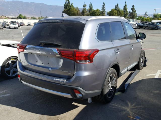 JA4AD3A30HZ063975 - 2017 MITSUBISHI OUTLANDER GRAY photo 4