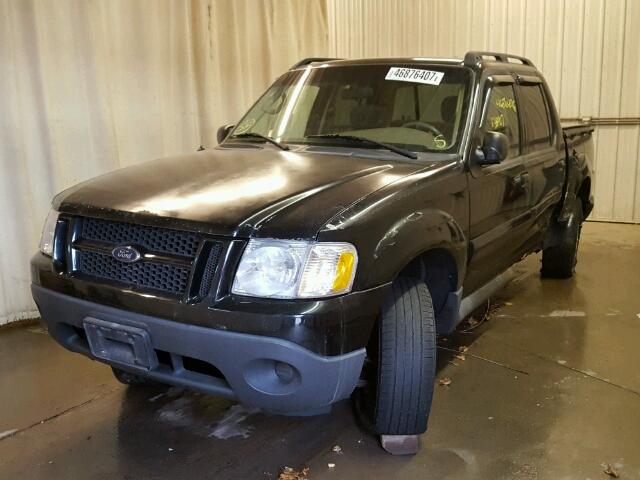 1FMZU77K44UA47408 - 2004 FORD EXPLORER S BLACK photo 2