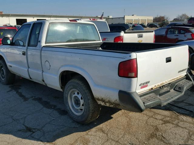 1GCDT19X4V8190232 - 1997 CHEVROLET S TRUCK S1 WHITE photo 3