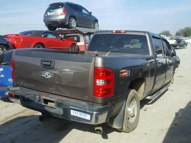 1GCHK23K37F556414 - 2007 CHEVROLET SILVERADO GRAY photo 4