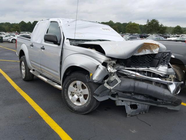 1N6AD0ER2AC407993 - 2010 NISSAN FRONTIER C SILVER photo 1