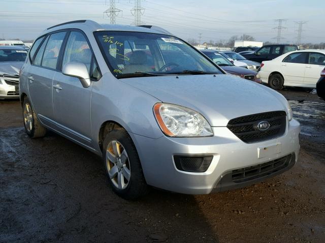 KNAFG525177029775 - 2007 KIA RONDO BASE SILVER photo 1