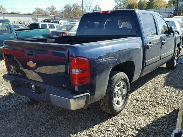 3GCEC13JX8G135064 - 2008 CHEVROLET SILVERADO BLUE photo 4