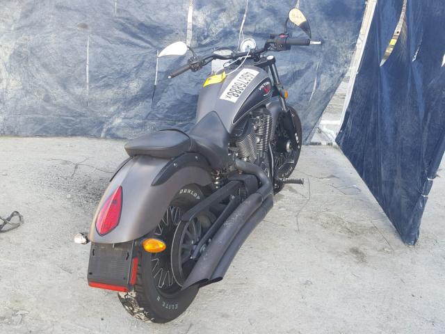 5VPLB36NXF3045628 - 2015 VICTORY MOTORCYCLES GUNNER Grafit foto 4