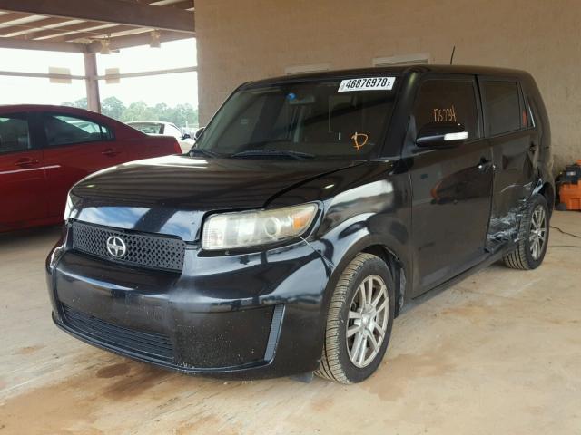 JTLKE50E591081253 - 2009 TOYOTA SCION XB Negro foto 2