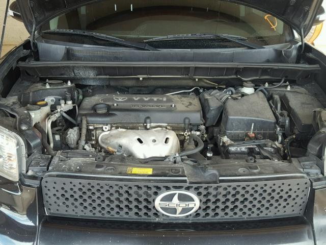 JTLKE50E591081253 - 2009 TOYOTA SCION XB Negro foto 7