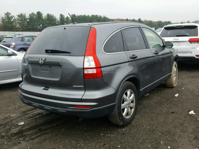 JHLRE3H48BC014394 - 2011 HONDA CR-V SE CHARCOAL photo 4