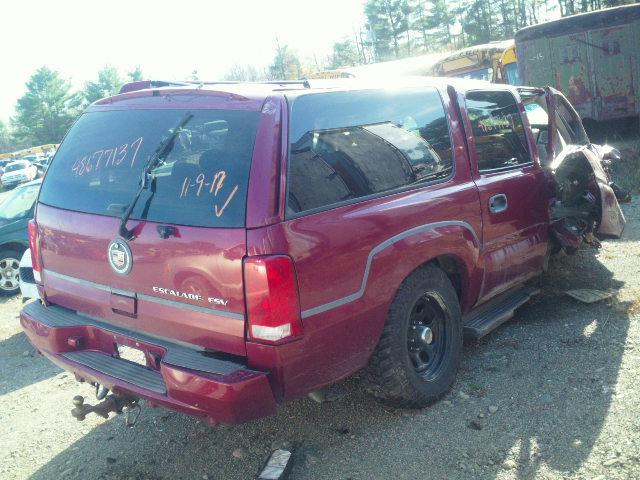 3GYFK66N46G110526 - 2006 CADILLAC ESCALADE E RED photo 4